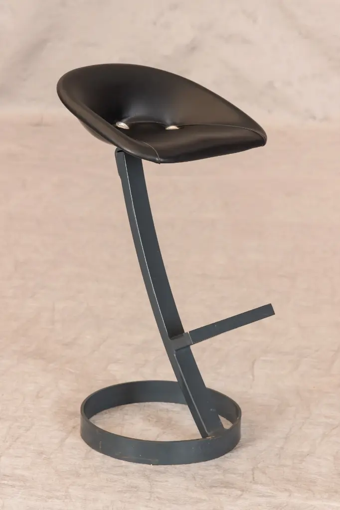TABOURET METAL ASSISE "CUVETTE"
