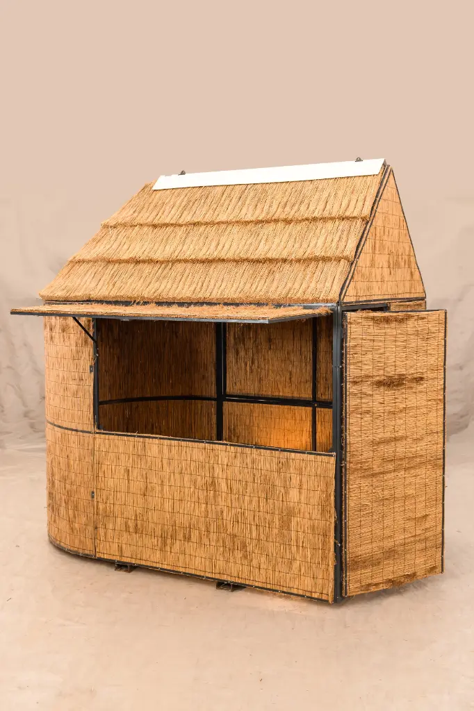 CABANE DE GARDIAN MINI 2.00 x 3.00 MONOBLOC