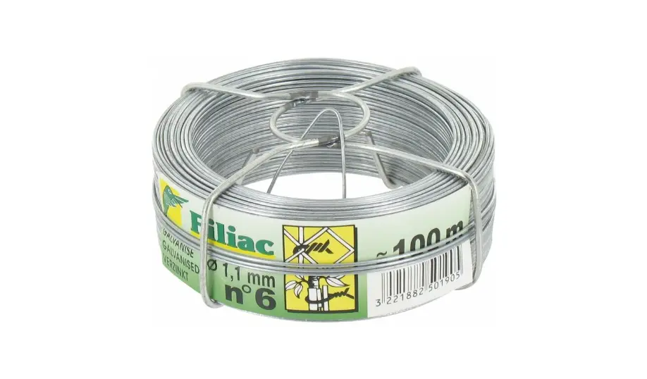 Fil galvanisé Filiac - L. 100 m - Ø 1,1 mm