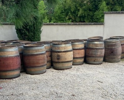 FUT DE CHENE 225 Litres pour parasol 