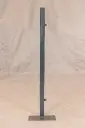 POTEAU de CLOTURE 80 x 80, AVEC PLATINE OU A SCELLER