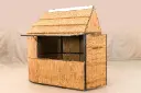 CABANE DE GARDIAN MINI  2.00 x 3.00 DEMONTABLE